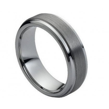 Tungsten wedding band ' FREE ENGRAVING ', MMTR068 Tungsten Carbide ...